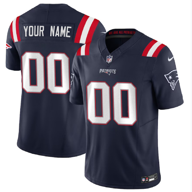 Custom New England Patriots Vapor F.U.S.E. Limited Jersey